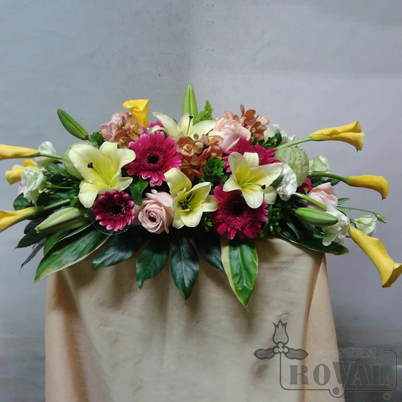 會議桌花 講台花 D26005 1 D26005 2600元